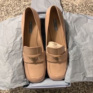Prada Triangle Logo Loafer